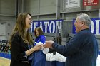 WBBall Final Four tribute  Wheaton College honored the 25th anniversary of the 1994-95 women’s basketball team that went to the NCAA final four during halftime ceremony of Wheaton’s game against Mount Holyoke College Saturday, January 18, 2020. - Photo By: KEITH NORDSTROM : Wheaton, basketball, NCAA, Final Four, 25th anniversary